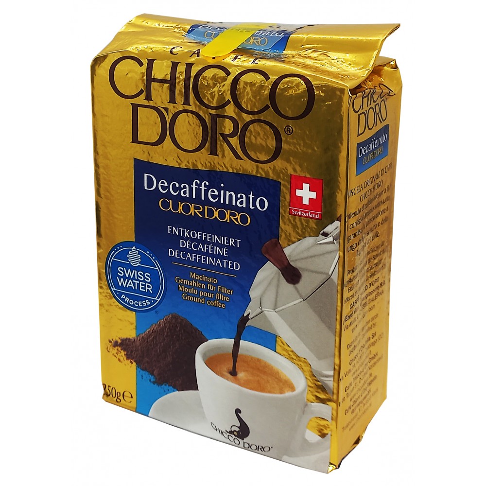 Кофе Chicco Doro Decaffeinato молотый 250 грамм - 7610899220255